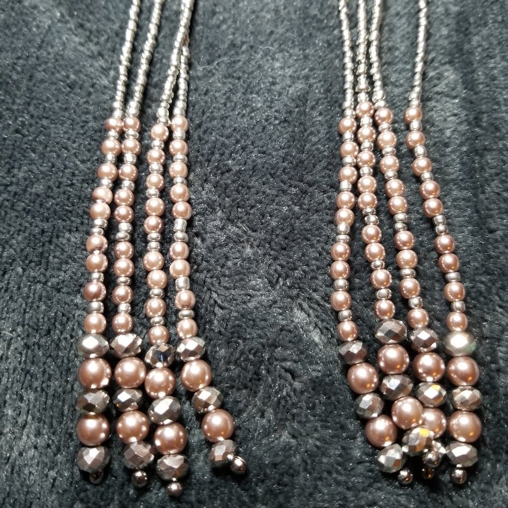 NEW Premier Designs Lariat Long Beaded Necklace